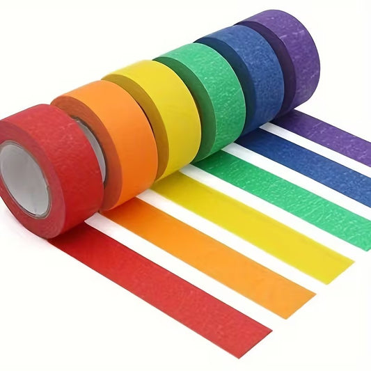 Colored masking tape