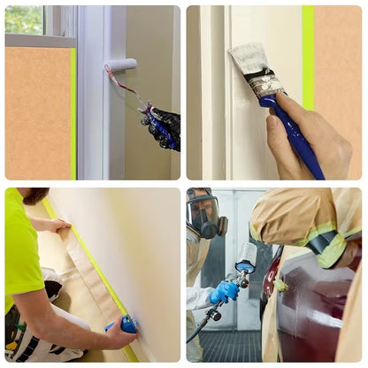 Construction masking tape